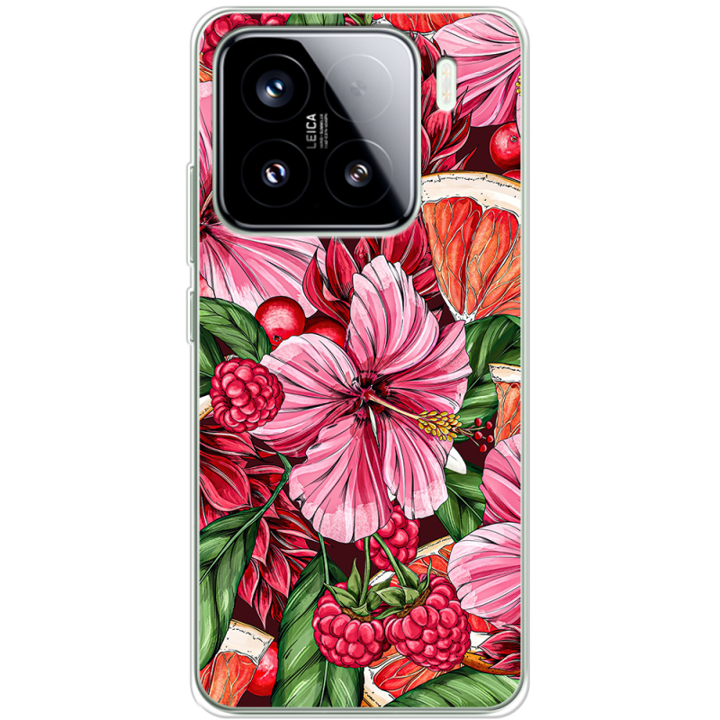 Чохол BoxFace Xiaomi 15 Tropical Flowers