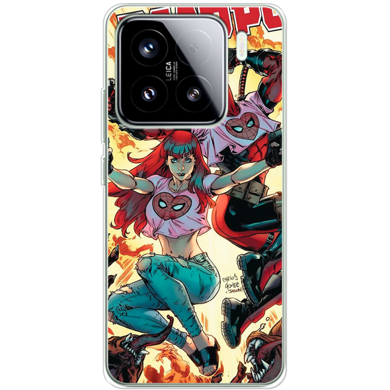 Чохол BoxFace Xiaomi 15 Deadpool and Mary Jane