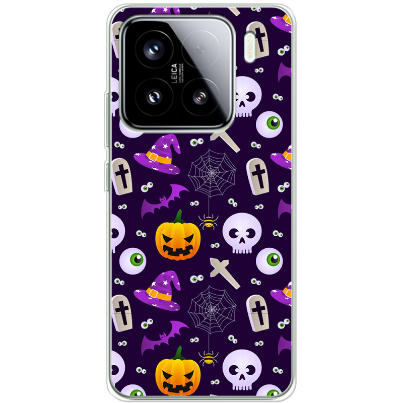 Чохол BoxFace Xiaomi 15 Halloween Purple Mood