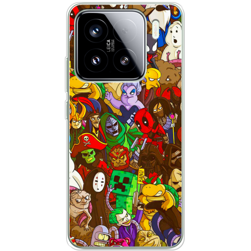 Чохол BoxFace Xiaomi 15 Злодеи