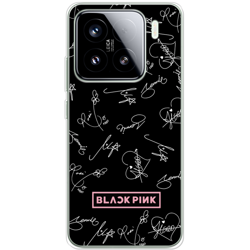 Чохол BoxFace Xiaomi 15 Blackpink автограф