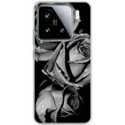 Чохол BoxFace Xiaomi 15 Black and White Roses
