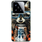 Чохол BoxFace Xiaomi 15 Енот с банкой