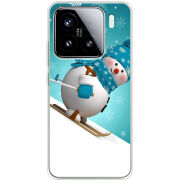 Чохол BoxFace Xiaomi 15 Skier Snowman