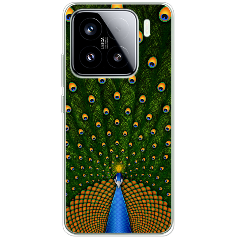 Чохол BoxFace Xiaomi 15 Peacocks Tail