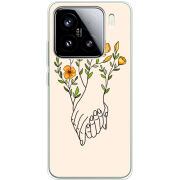 Чохол BoxFace Xiaomi 15 Flower Hands