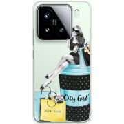 Прозорий чохол BoxFace Xiaomi 15 City Girl