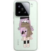 Прозорий чохол BoxFace Xiaomi 15 Winter Morning Girl