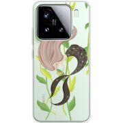 Прозорий чохол BoxFace Xiaomi 15 Cute Mermaid
