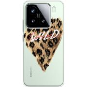 Прозорий чохол BoxFace Xiaomi 15 Wild Love
