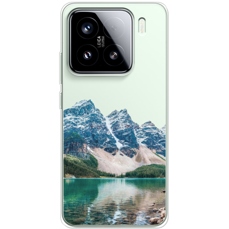 Прозорий чохол BoxFace Xiaomi 15 Blue Mountain