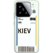 Прозорий чохол BoxFace Xiaomi 15 Ticket Kiev