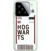 Прозорий чохол BoxFace Xiaomi 15 Ticket Hogwarts