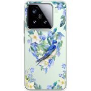 Прозорий чохол BoxFace Xiaomi 15 Spring Bird