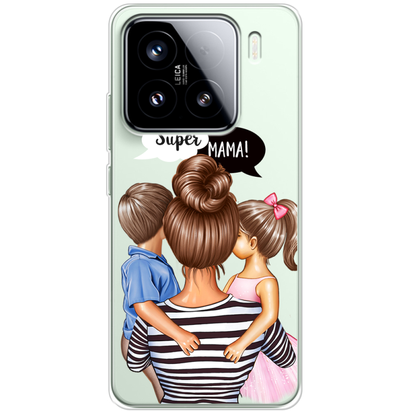 Прозорий чохол BoxFace Xiaomi 15 Super Mama