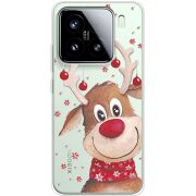 Прозорий чохол BoxFace Xiaomi 15 Winter Deer