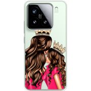 Прозорий чохол BoxFace Xiaomi 15 Queen and Princess