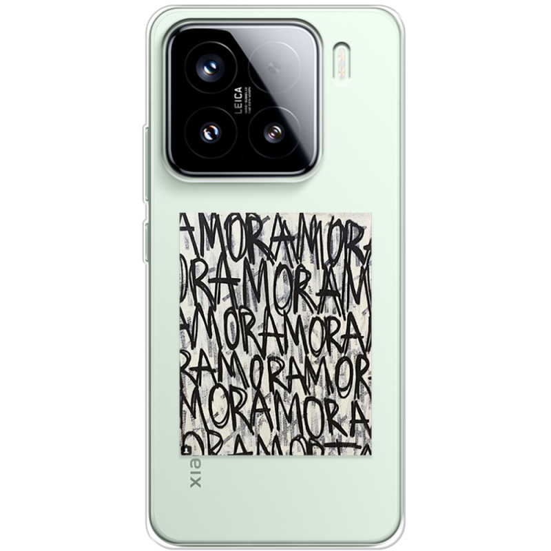 Прозорий чохол BoxFace Xiaomi 15 Amor Amor