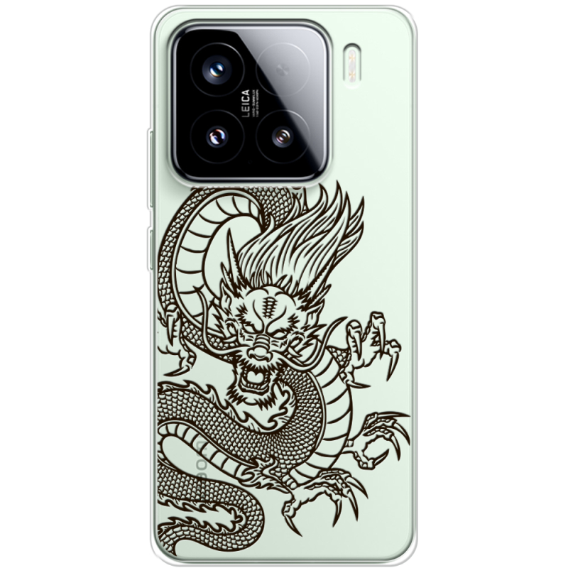 Прозорий чохол BoxFace Xiaomi 15 Chinese Dragon