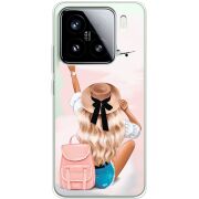 Прозорий чохол BoxFace Xiaomi 15 Travel Girl