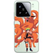 Прозорий чохол BoxFace Xiaomi 15 Naruto and Kurama