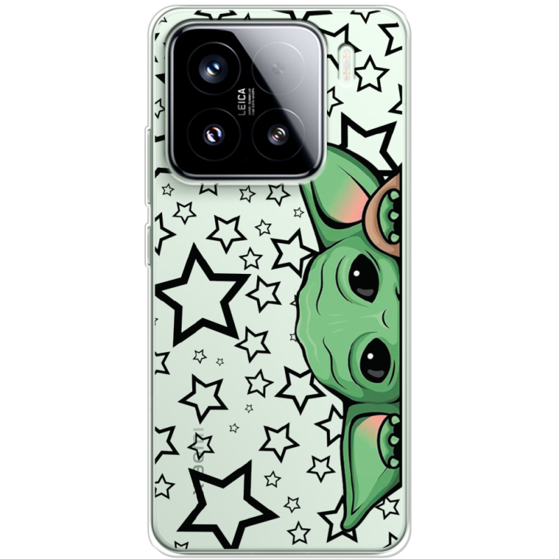 Прозорий чохол BoxFace Xiaomi 15 Baby Yoda