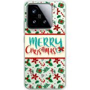 Прозорий чохол BoxFace Xiaomi 15 Vintage Christmas Pattern