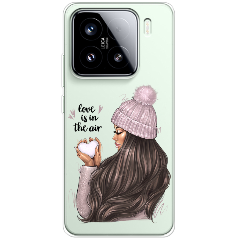Прозорий чохол BoxFace Xiaomi 15 love is in the air