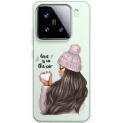 Прозорий чохол BoxFace Xiaomi 15 love is in the air