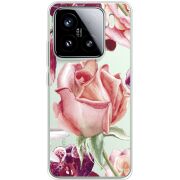 Прозорий чохол BoxFace Xiaomi 15 Rose