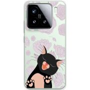 Прозорий чохол BoxFace Xiaomi 15 Meow