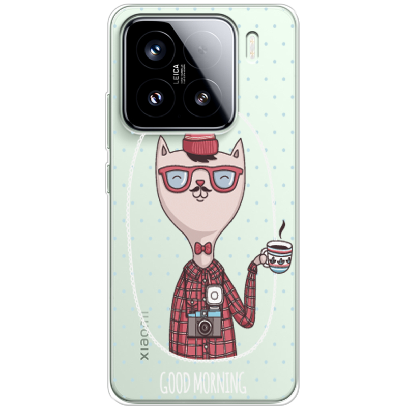 Прозорий чохол BoxFace Xiaomi 15 Good Morning