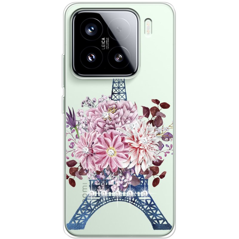 Чохол зі стразами Xiaomi 15 Eiffel Tower
