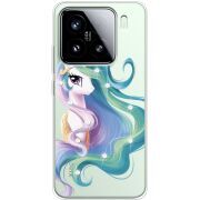 Чохол зі стразами Xiaomi 15 Unicorn Queen