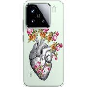Чохол зі стразами Xiaomi 15 Heart