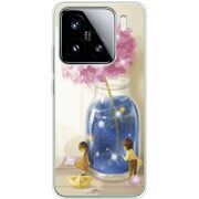 Чохол зі стразами Xiaomi 15 Little Boy and Girl