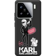Чорний чохол BoxFace Xiaomi 15 For Karl