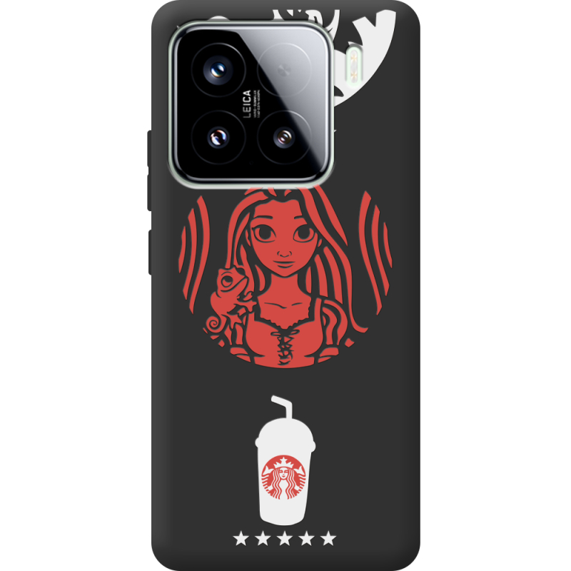 Чорний чохол BoxFace Xiaomi 15 RedWhite Coffee