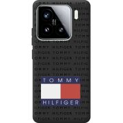 Чорний чохол BoxFace Xiaomi 15 Tommy Print