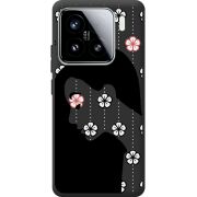 Чорний чохол BoxFace Xiaomi 15 Flower Hair