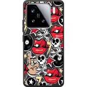 Чорний чохол BoxFace Xiaomi 15 Rock Graffiti