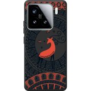 Чорний чохол BoxFace Xiaomi 15 Ornament