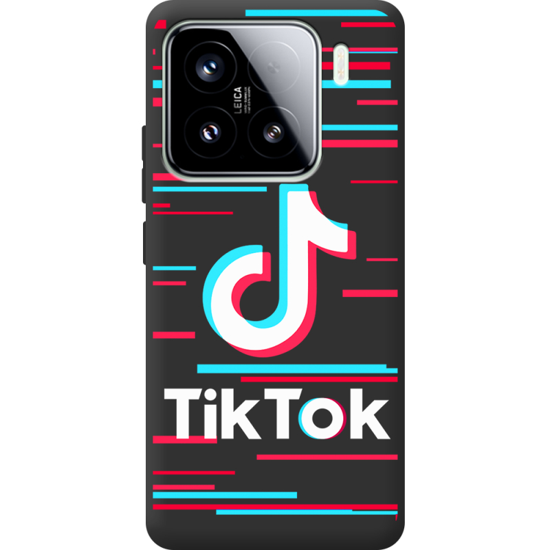 Чорний чохол BoxFace Xiaomi 15 Tik Tok