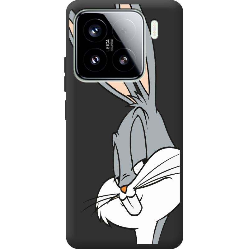 Чорний чохол BoxFace Xiaomi 15 Lucky Rabbit
