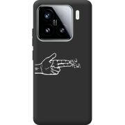 Чорний чохол BoxFace Xiaomi 15 Pew Pew