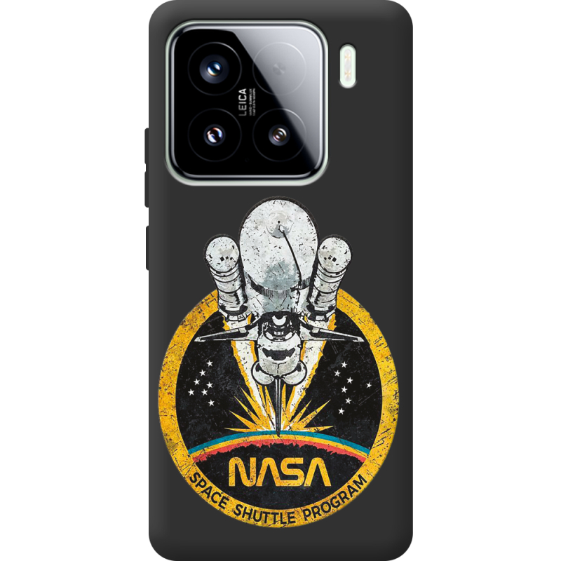 Чорний чохол BoxFace Xiaomi 15 NASA Spaceship