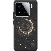 Чорний чохол BoxFace Xiaomi 15 Moon