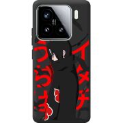 Чорний чохол BoxFace Xiaomi 15 Учиха Итачи