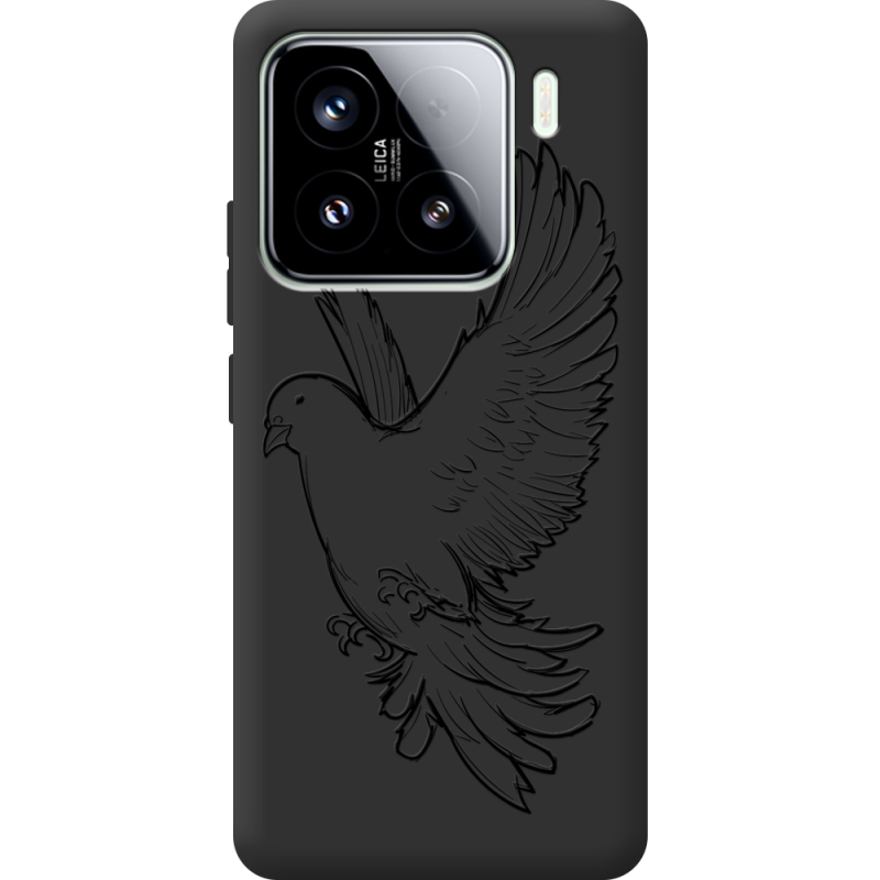 Чорний чохол BoxFace Xiaomi 15 Dove
