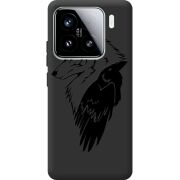 Чорний чохол BoxFace Xiaomi 15 Wolf and Raven